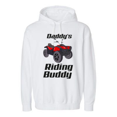 ATV Mudding Four 4 Wheeler Riding Gear Racing Quad Bike UTF Garment-Dyed Fleece Hoodie