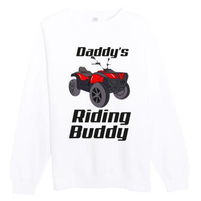 ATV Mudding Four 4 Wheeler Riding Gear Racing Quad Bike UTF Premium Crewneck Sweatshirt