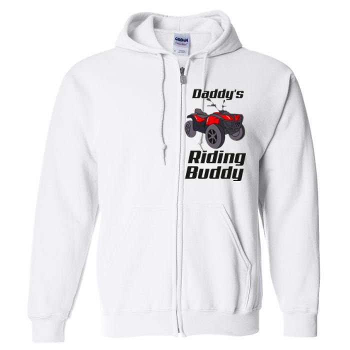 ATV Mudding Four 4 Wheeler Riding Gear Racing Quad Bike UTF Full Zip Hoodie