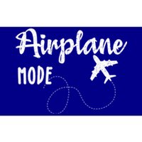 Airplane Mode Funny World Traveler Hiking Camping Holiday Meaningful Gift Bumper Sticker