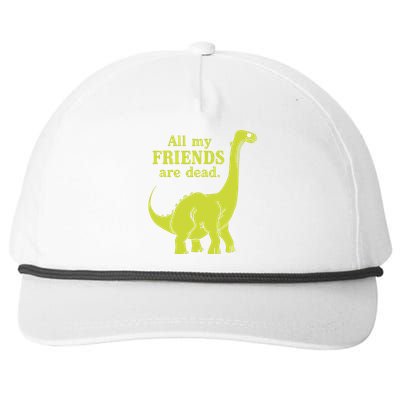 All My Friends Are Dead Snapback Five-Panel Rope Hat