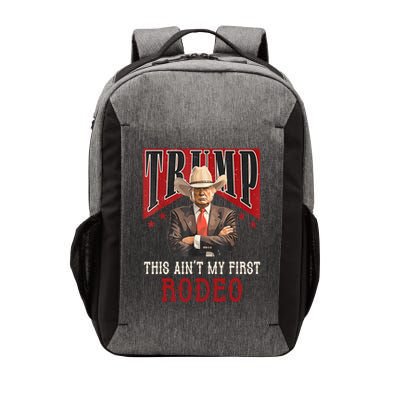 AinT My First Rodeo Donald Trump Western Cowboy Vector Backpack