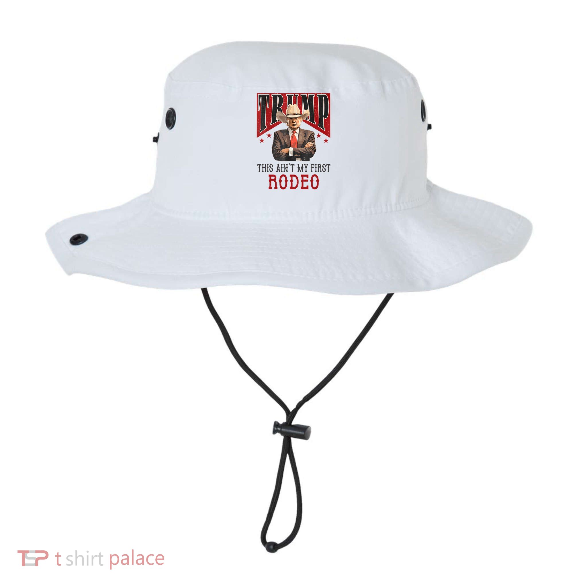 AinT My First Rodeo Donald Trump Western Cowboy Bucket Hat
