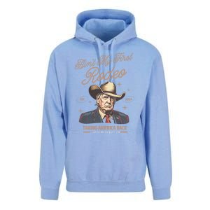 AinT My First Rodeo Trump Cow Taking America Back Gift Unisex Surf Hoodie