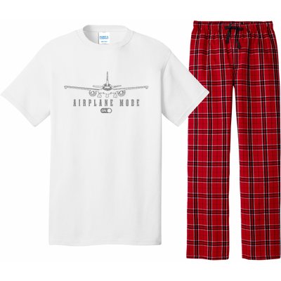 Airplane Mode Funny Pilot Aviation Pajama Set