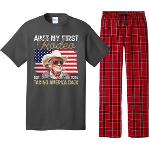 Aint My First Rodeo Taking America Back Donald Trump Usa 2024 Pajama Set