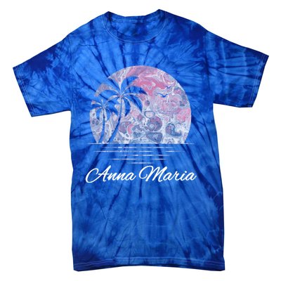 Anna Maria Florida Vacation Beach Island Family Group Gift Cool Gift Tie-Dye T-Shirt