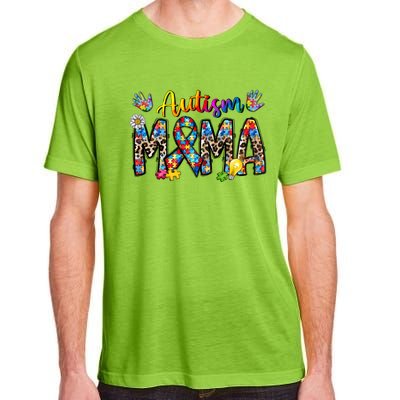 Autism Mama Funny Gift Adult ChromaSoft Performance T-Shirt