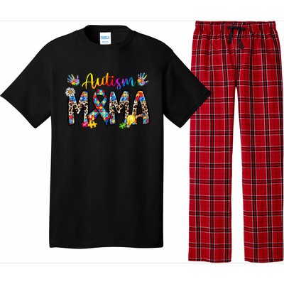 Autism Mama Funny Gift Pajama Set