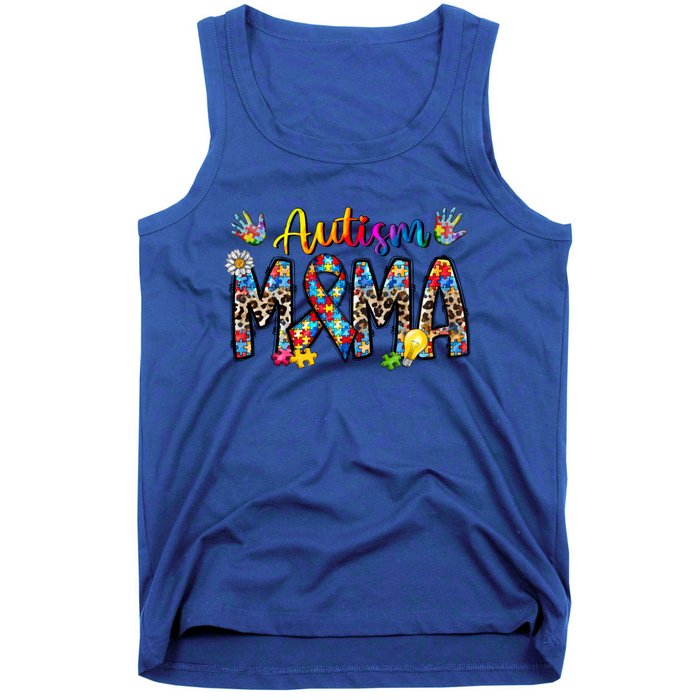 Autism Mama Funny Gift Tank Top