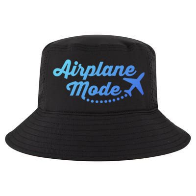 Airplane Mode For Adventurer Wanderlust Backpacker Funny Gift Cool Comfort Performance Bucket Hat