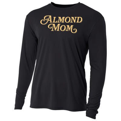 Almond Mom Funny Meme For Moms Cooling Performance Long Sleeve Crew