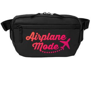 Airplane Mode For Adventurer Wanderlust Backpacker Funny Gift Crossbody Pack