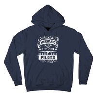 Airplane Mechanic Funny Aviation Technician Hoodie