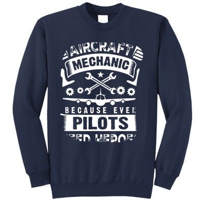 Airplane Mechanic Funny Aviation Technician Sweatshirt