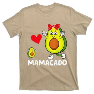 Avocado Mama Funny Avocado Mom Mamacado Mothers Day Women T-Shirt