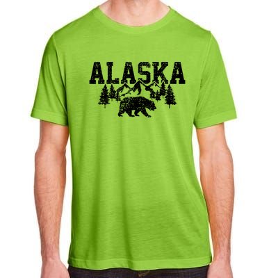 Alaska Mountains Forest Hunting Usa Adult ChromaSoft Performance T-Shirt