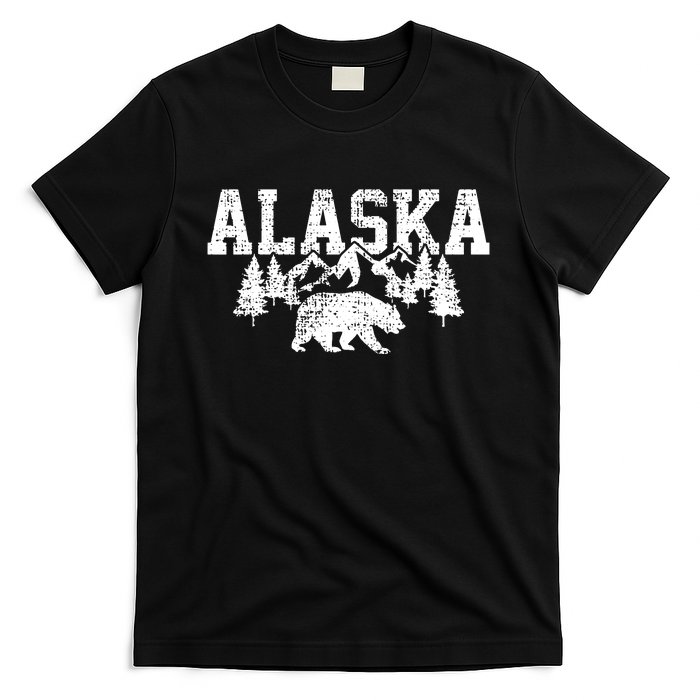 Alaska Mountains Forest Hunting Usa T-Shirt