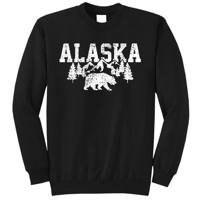 Alaska Mountains Forest Hunting Usa Tall Sweatshirt