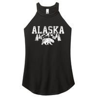 Alaska Mountains Forest Hunting Usa Women's Perfect Tri Rocker Tank