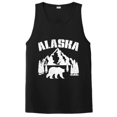 Alaska Mountains Forest Hunting Usa PosiCharge Competitor Tank