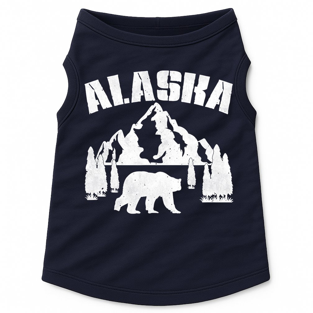 Alaska Mountains Forest Hunting Usa Doggie Tank
