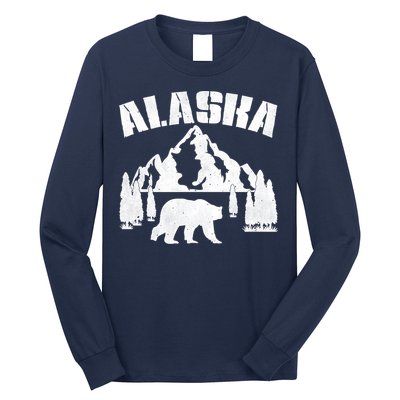 Alaska Mountains Forest Hunting Usa Long Sleeve Shirt