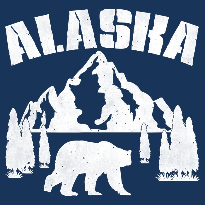 Alaska Mountains Forest Hunting Usa Zip Tote Bag