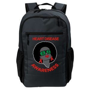 Awareness Month Funny Gift Black Heart Disease Awareness Gift Daily Commute Backpack