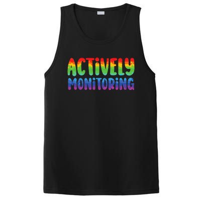 Actively Monitoring Fun Teacher Test Day PosiCharge Competitor Tank