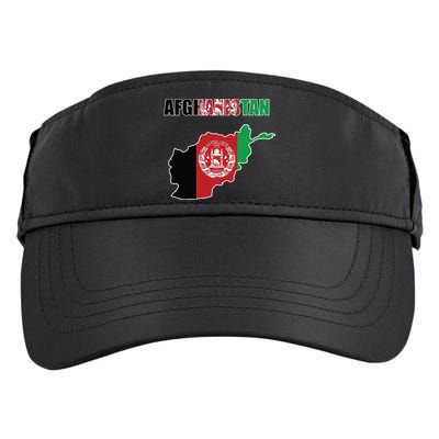Afghanistan Map Flag Emblem Adult Drive Performance Visor