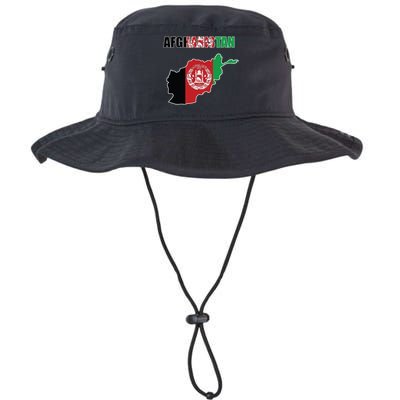 Afghanistan Map Flag Emblem Legacy Cool Fit Booney Bucket Hat