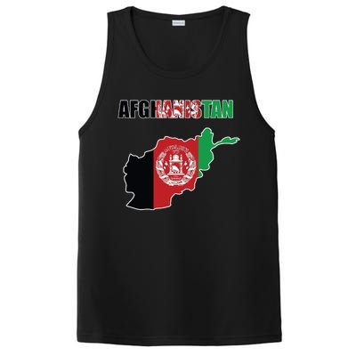 Afghanistan Map Flag Emblem PosiCharge Competitor Tank