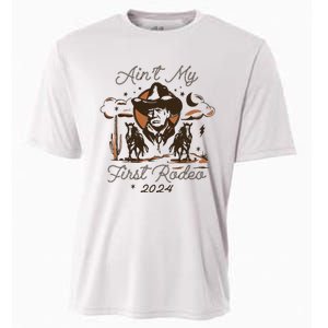 AinT My First Rodeo Trump Cooling Performance Crew T-Shirt