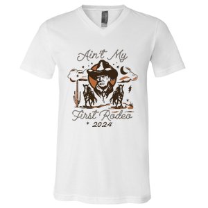 AinT My First Rodeo Trump V-Neck T-Shirt