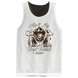 AinT My First Rodeo Trump Mesh Reversible Basketball Jersey Tank