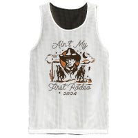 AinT My First Rodeo Trump Mesh Reversible Basketball Jersey Tank