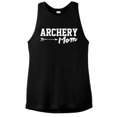 Archery Mom Funny Bow Hunting Archery Mothers Day Gift Ladies PosiCharge Tri-Blend Wicking Tank