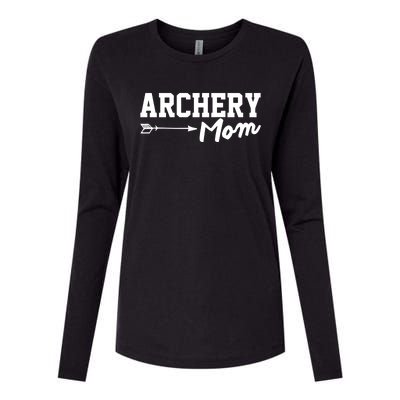 Archery Mom Funny Bow Hunting Archery Mothers Day Gift Womens Cotton Relaxed Long Sleeve T-Shirt