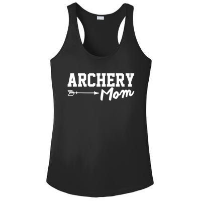 Archery Mom Funny Bow Hunting Archery Mothers Day Gift Ladies PosiCharge Competitor Racerback Tank