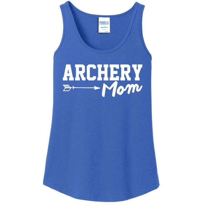 Archery Mom Funny Bow Hunting Archery Mothers Day Gift Ladies Essential Tank