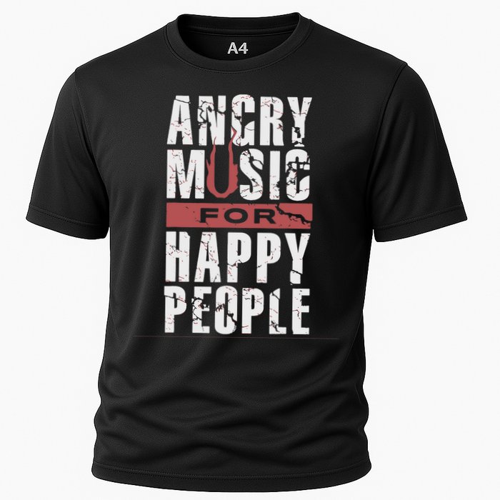 Angry Music For Happy People Cooling Performance Crew T-Shirt