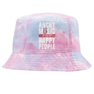 Angry Music For Happy People Tie-Dyed Bucket Hat