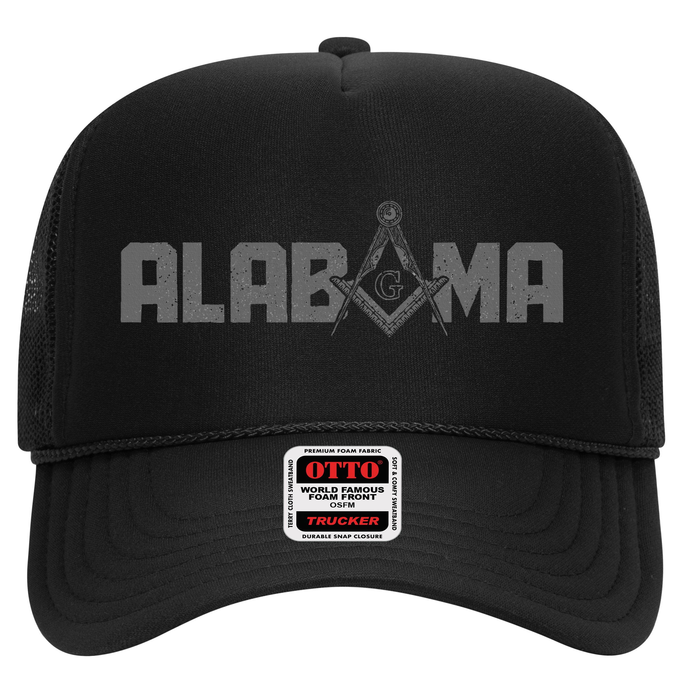 Alabama Mason Freemason Masonic Square & Compass Hat