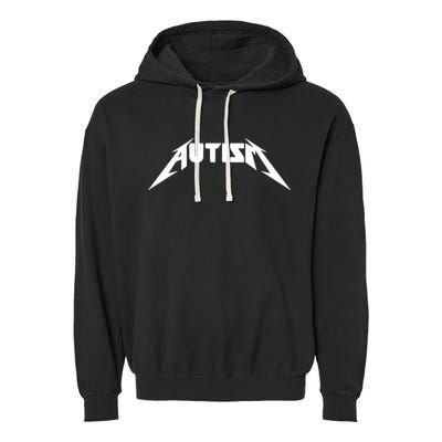 Autism Meme Funny Gify Meme Garment-Dyed Fleece Hoodie
