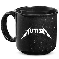 Autism Meme Funny Gify Meme 15oz Campfire Ceramic Mug