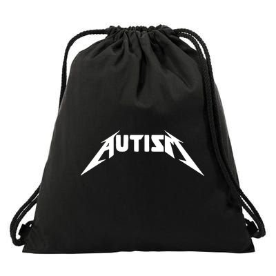 Autism Meme Funny Gify Meme Drawstring Bag