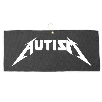 Autism Meme Funny Gify Meme Large Microfiber Waffle Golf Towel