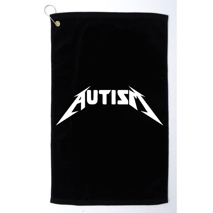 Autism Meme Funny Gify Meme Golf Towel