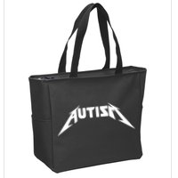 Autism Meme Funny Gify Meme Zip Tote Bag